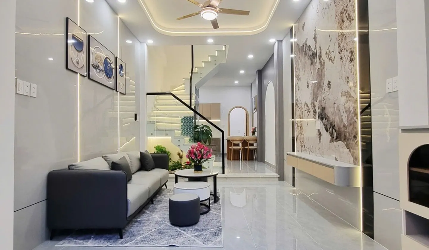 Nhà đẹp, hẻm xe hơi tại An Hội Đông – Sống xanh ngay công viên... Bán nhà riêng tại An Hội Đông, Hồ Chí Minh 01