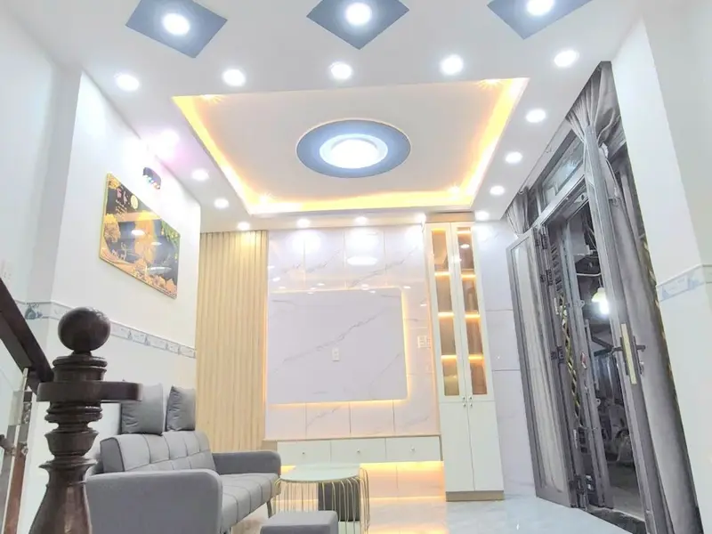 🍀Nhà đẹp 3 tầng Hưng Phú giáp Q.5 - Q.1 1 cây cầu, tặng full nội thất, SHR hoàn công đủ, Nhỉnh 4 t... Bán nhà riêng tại Chánh Hưng, Hồ Chí Minh 01