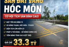 Cần Bán Đất Mặt Tiền Nhị Bình 15, Hóc Môn 3920m2, Chỉ 33.3 Tỷ.... Bán đất tại Đông Thạnh, Hồ Chí Minh 01