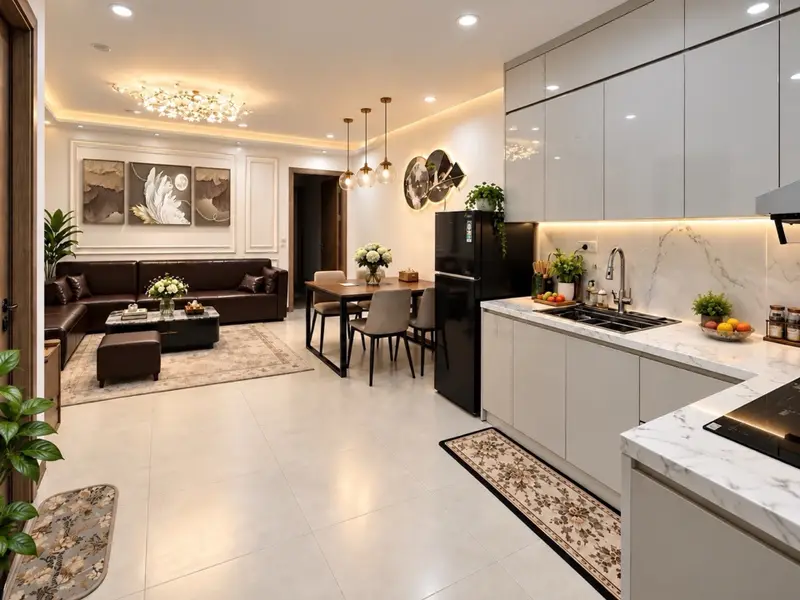 Căn góc sang chảnh Phùng Khoang - 2PN 2WC- Full nội thất, view rộng thoáng... Bán căn hộ chung cư tại Đại Mỗ, Hà Nội 01