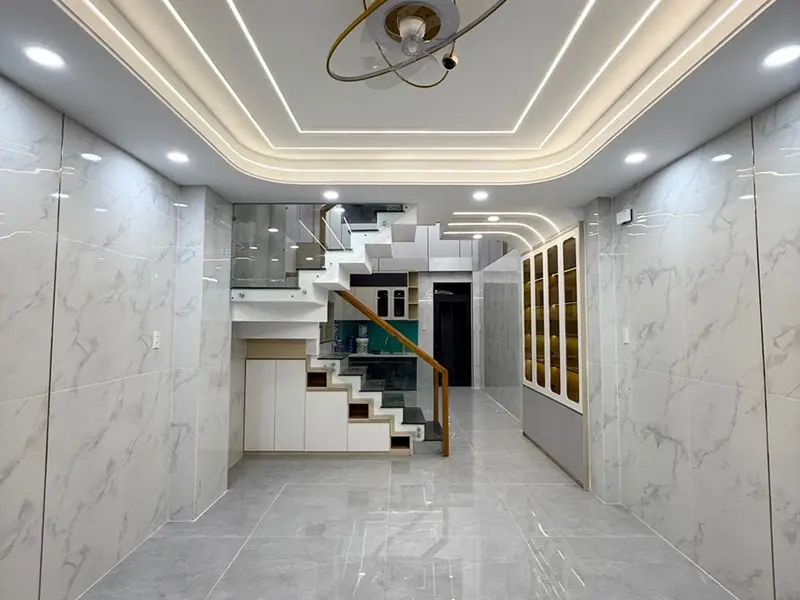 Nhà 5 tầng rộng 51m2 hướng Tây, hẻm xe hơi Bình Tân... Bán nhà riêng tại Bình Trị Đông, Hồ Chí Minh 01