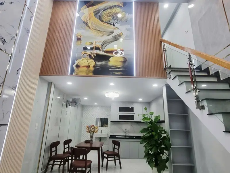 Cơ hội sở hữu nhà 2 tầng đẹp ngay tại phường Tân Thới Hiệp, giá cực tốt... Bán nhà riêng tại Tân Thới Hiệp, Hồ Chí Minh 01