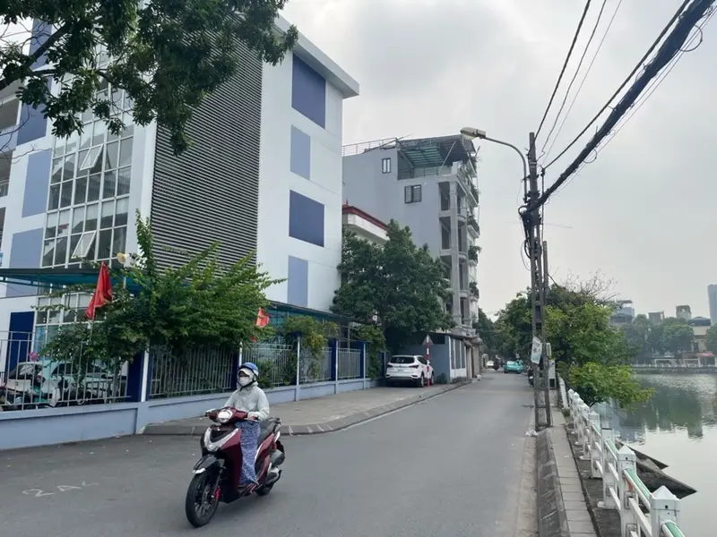 BÁN NHÀ RIÊNG 116M2 MẶT HỒ BỒ ĐỀ VỊ TRÍ KIM CUONG... Bán nhà mặt phố tại Bồ Đề, Hà Nội 01