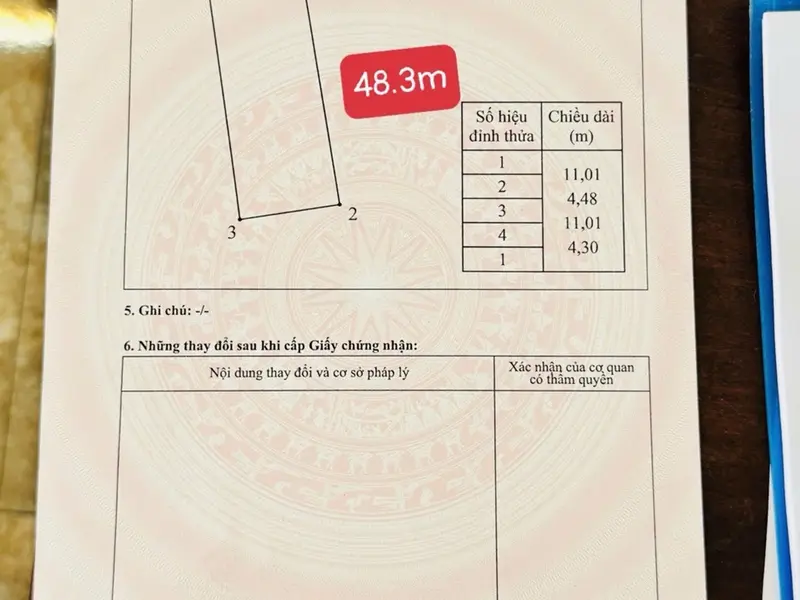 Bán đất thổ cư diện tích 48.3m², mặt tiền 4.3m tại Phường Đồng Nguyên... Bán đất tại Đồng Nguyên, Bắc Ninh 01