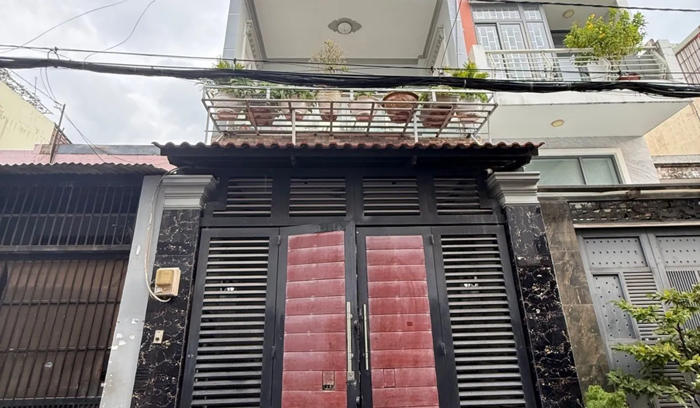 Nhà 4 tầng Hẻm Ô Tô Gần Emart Phan Huy Ích, 6PN , 90m2... Bán nhà riêng tại An Hội Tây, Hồ Chí Minh 01