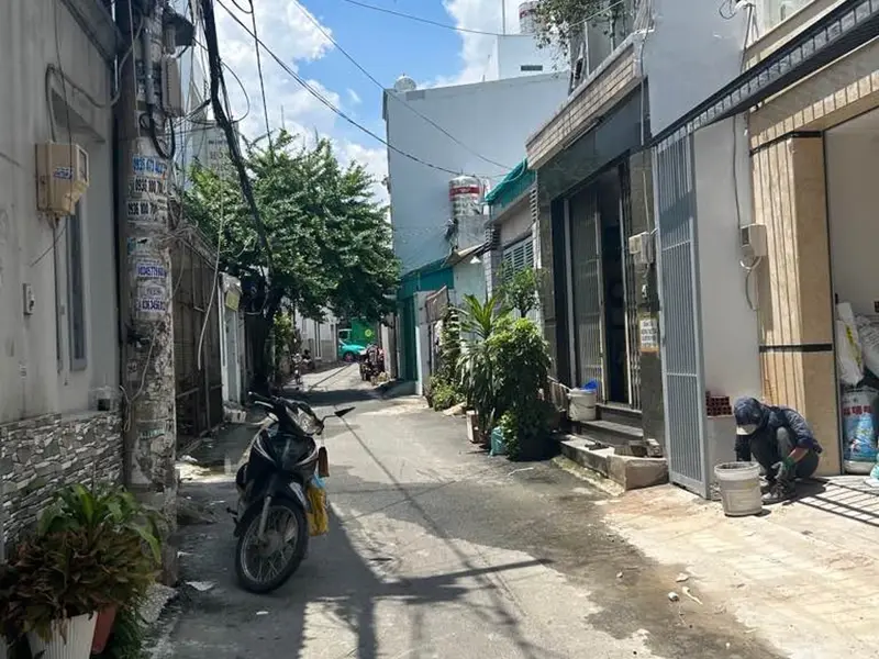 Bán nhà riêng 4 tầng 4PN hẻm xe hơi Phạm Văn Chiêu, giá 7.7 tỷ... Bán nhà riêng tại An Hội Tây, Hồ Chí Minh 01