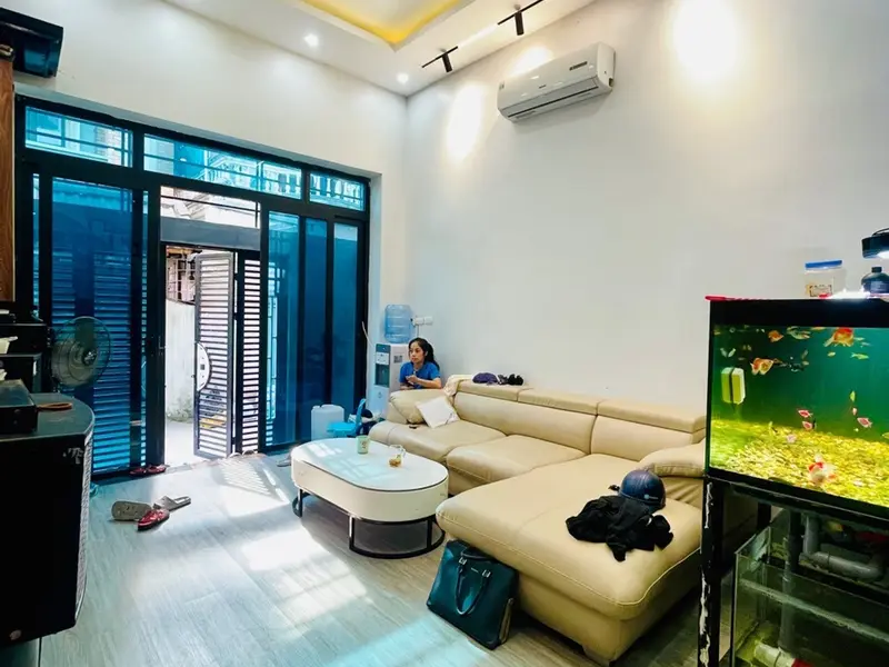 Bán nhà 4 tầng mặt ngõ ô tô An Dương Vương, diện tích 42.8m², tặng full nội thất... Bán nhà riêng tại Phú Thượng, Hà Nội 01