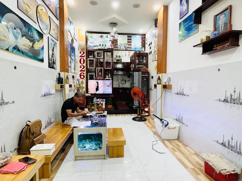 Nhà 3 tầng 2PN, nội thất đầy đủ tại Bình Tân, giá 4.3 tỷ... Bán nhà riêng tại An Lạc, Hồ Chí Minh 01