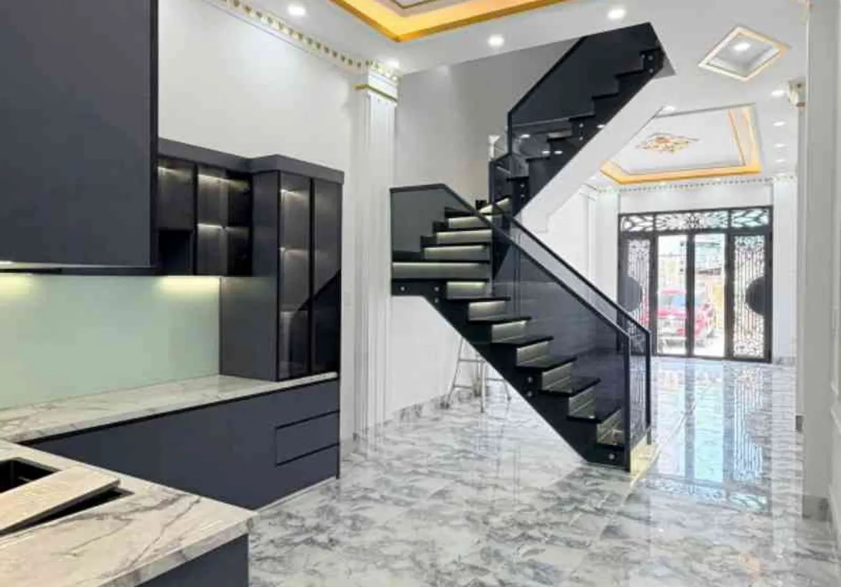 Vào ở ngay _ 4 tầng _ khu phân lô Tên lửa _ tỉnh lộ 10 _ ô tô ngủ trong nh... Bán nhà riêng tại An Lạc, Hồ Chí Minh 01