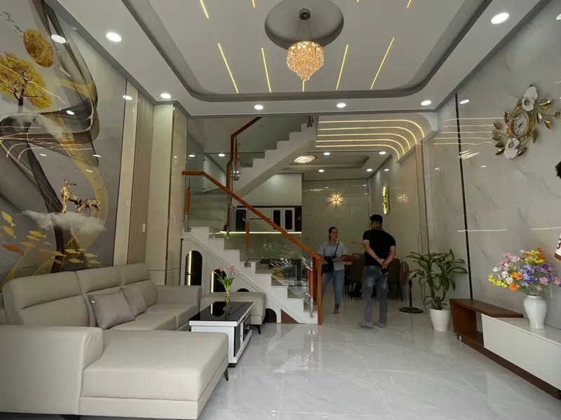 BÁN NHÀ 3 TẦNG KẾ BÊN BẾN XE MIỀN TÂY GẦN AEON BÌNH TÂN HẺM XE TẢI... Bán nhà riêng tại An Lạc, Hồ Chí Minh 01