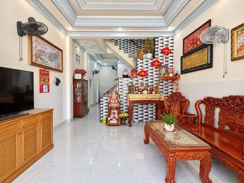 Nhà mặt phố 2 tầng mặt tiền rộng tại Lê Văn Lương, Quận 7, kinh doanh thuận lợi... Bán nhà mặt phố tại Tân Hưng, Hồ Chí Minh 01