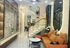 Nhà riêng 3 tầng gần sân bay tại Tân Bình với nội thất cao cấp... Bán nhà riêng tại Tân Sơn, Hồ Chí Minh 01