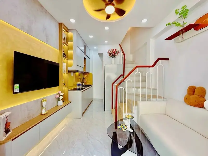 Bán nhà 3 tầng 2PN, 3WC tại Bình Thạnh giá 3.5 tỷ... Bán nhà riêng tại Bình Thạnh, Hồ Chí Minh 01