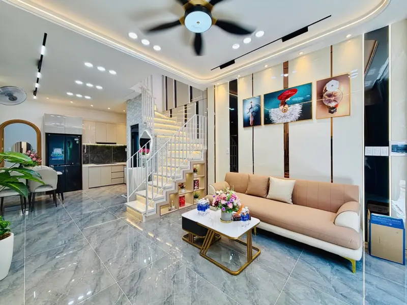 BÁN NHÀ GÒ VẤP, PHẠM VĂN CHIÊU, 2 TẦNG, HẺM THÔNG, 50M RA HXH TRÁNH, 4x10M NHỈNH 5 TỶ... Bán nhà riêng tại An Hội Tây, Hồ Chí Minh 01