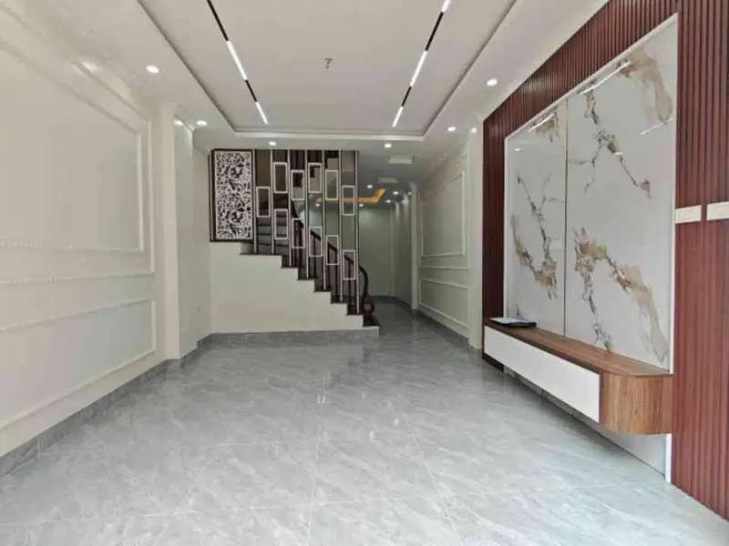 Nhà riêng 4 tầng tại Đức Thượng, Hoài Đức - Đầy đủ nội thất, gara ô tô trong nhà... Bán nhà riêng tại Hoài Đức, Hà Nội 01