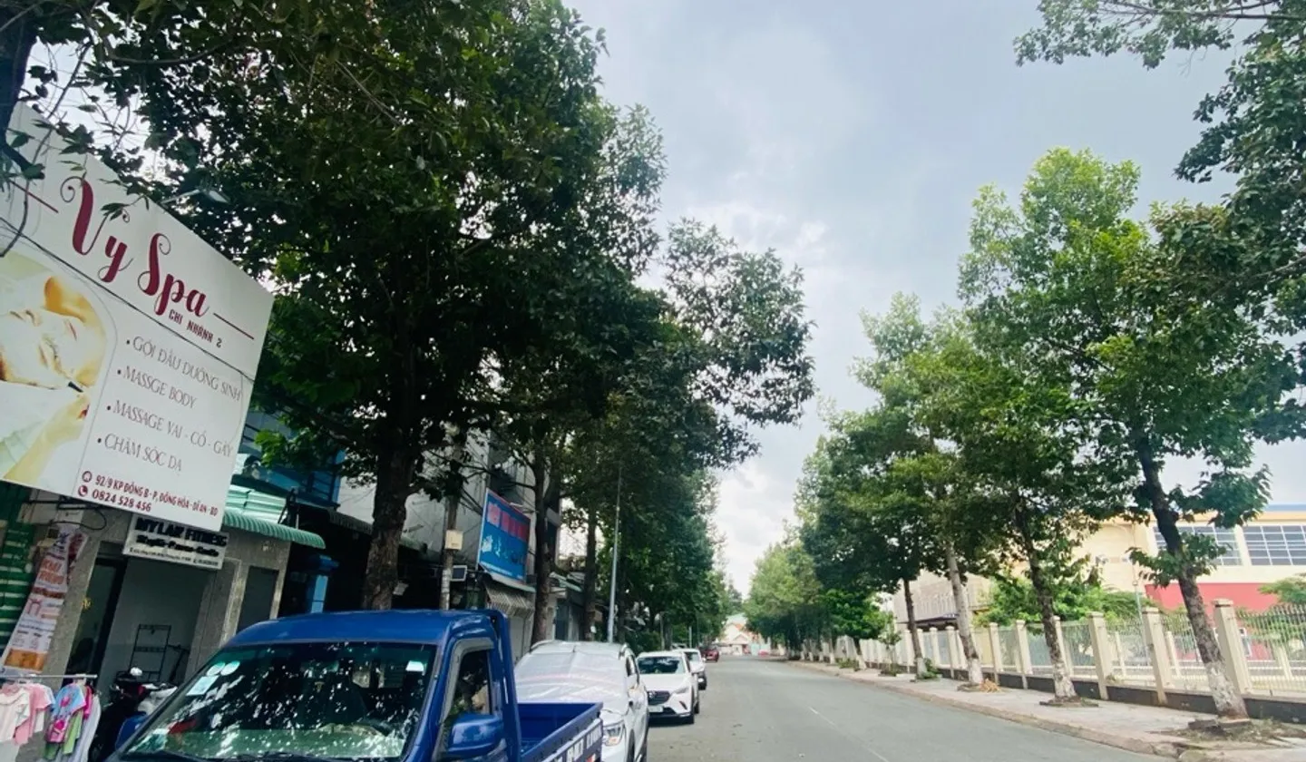 Bán nhà mặt phố 111m2 mặt tiền doanh đường Hai Bà Trưng ngay siêu thị GO DĨ AN giáp Phạm Văn Đồng... Bán nhà mặt phố tại Đông Hòa, Hồ Chí Minh 01