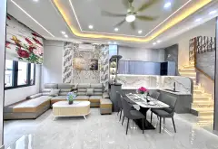 Bán nhà Gò Vấp, Nguyễn Tư Giãn, 4 tầng xây mới, hẻm 5m, DTSD 62m², 5PN, full nội thất, chỉ 8.6 tỷ.... Bán nhà riêng tại An Hội Tây, Hồ Chí Minh 02