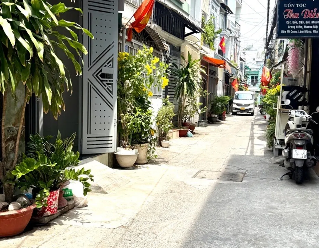 Nhà đẹp 3,5x8,5m 1 trệt 1 lầu hẻm xe hơi, đường số 9 Gò Vấp... Bán nhà riêng tại An Hội Đông, Hồ Chí Minh 01
