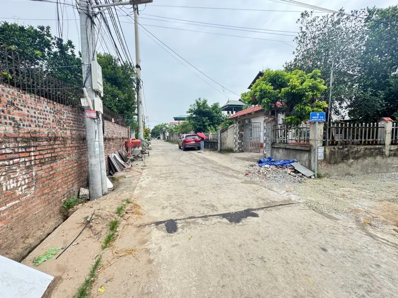 Bán đất mặt tiền nở hậu tại Thanh Trí, Hà Nội, gần KCN Sạch Sóc Sơn... Bán đất tại Kim Anh, Hà Nội 01