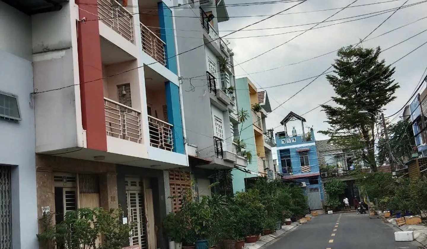 BÁN NHÀ HẼM XE HƠI 4 TẦNG TẠI BÙI MINH TRỰC, PHƯỜNG BÌNH ĐÔNG... Bán nhà riêng tại Bình Đông, Hồ Chí Minh 01
