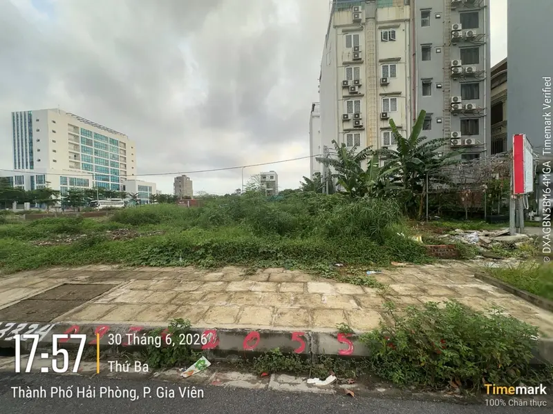 Đất mặt tiền rộng 7m hướng Tây Tứ Trạch tại trung tâm thành phố... Bán đất tại Gia Viên, Hải Phòng 01