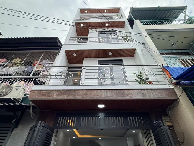 Nhà 4 Tầng 3PN Tân Phú - Hẻm Xe Hơi, Thuận Tiện Mọi Mặt... Bán nhà riêng tại Tân Sơn Nhì, Hồ Chí Minh 01