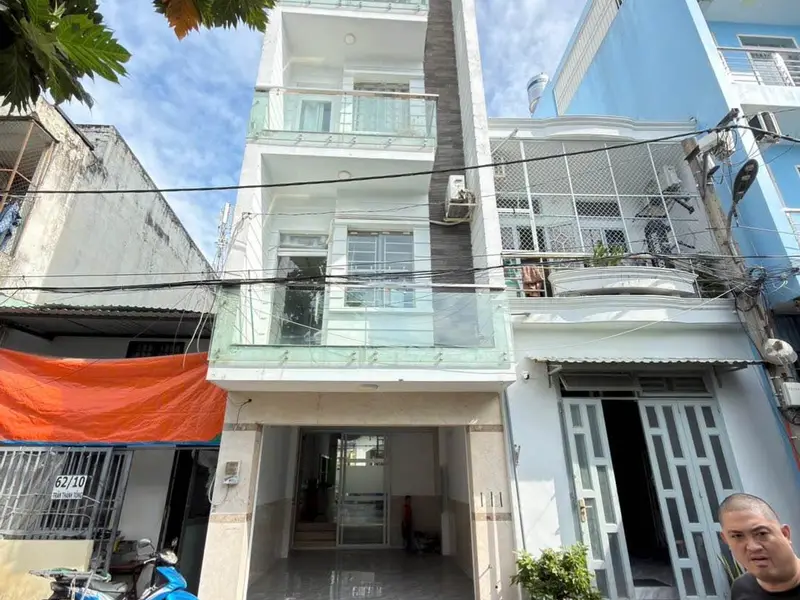 Nhà mặt tiền Kinh Doanh Gần Chợ Phạm Văn Bạch, Phan Huy Ích, 4 Tầng, 4x14m.... Bán nhà mặt phố tại Tân Sơn, Hồ Chí Minh 01