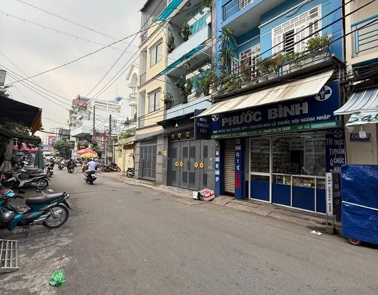 Bán nhà 5 tầng mặt tiền rộng tại Dương Bá Trạc quận 8, kinh doanh sầm uất 13.5ty.TL... Bán nhà riêng tại Phú Định, Hồ Chí Minh 01