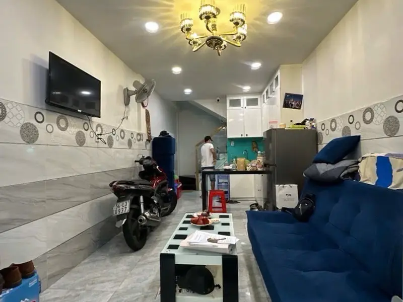 Bán nhà 4 tầng 3 phòng ngủ Quận 4, diện tích 21m2, giá 5.35 tỷ... Bán nhà riêng tại Khánh Hội, Hồ Chí Minh 01