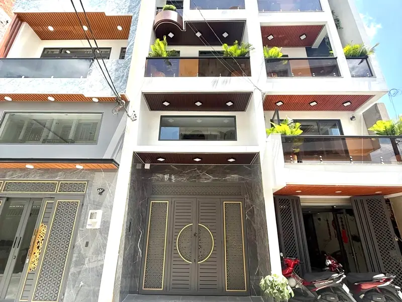 Bán nhà đẹp, khu đồng bộ 5 tầng, thang máy TCH 18A, gần Tô Ký, Quận 12, hẻm 6m, 4x25m, chỉ 9.x tỷ... Bán nhà riêng tại Trung Mỹ Tây, Hồ Chí Minh 01