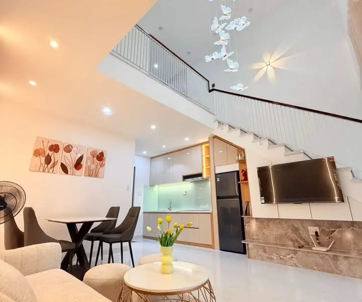 Nhà 2 tầng full nội thất, diện tích 60m2 gần trường Đại Học Duy Tân, Đà Nẵng chỉ 4,x ty.... Bán nhà riêng tại Hải Châu, Đà Nẵng 01