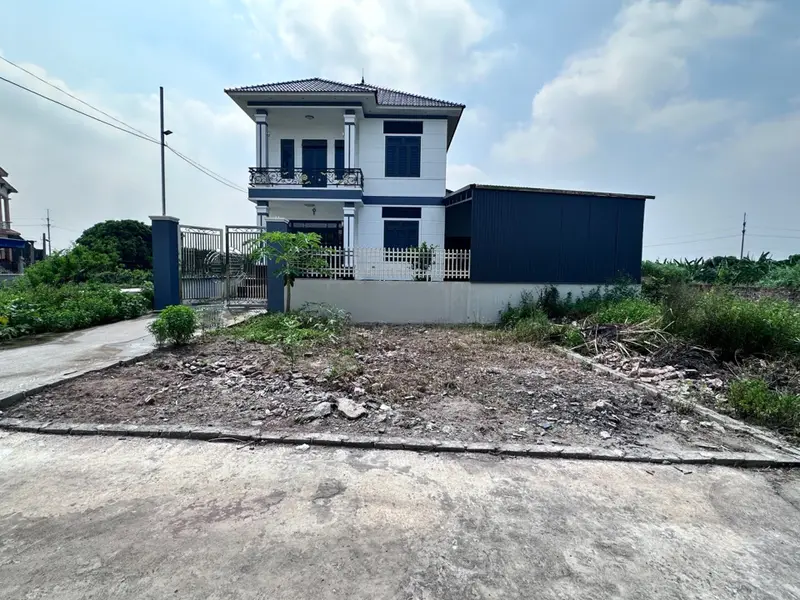 Bán đất - 59m² - Triệu Việt Vương, Khoái Châu, Hưng Yên - 1.55 tỷ, ô tô vào đất, lô góc, đẹp... Bán đất tại Triệu Việt Vương, Hưng Yên 01