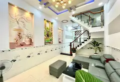 🏡 NHÀ 3 TẦNG-57m2 – Ô TÔ NGỦ TRONG NHÀ – THỚI AN 16 –SÁT LÊ THỊ RIÊNG - LÊ VĂN KHƯƠNG SÁT GÒ VẤP... Bán nhà riêng tại Thới An, Hồ Chí Minh 02