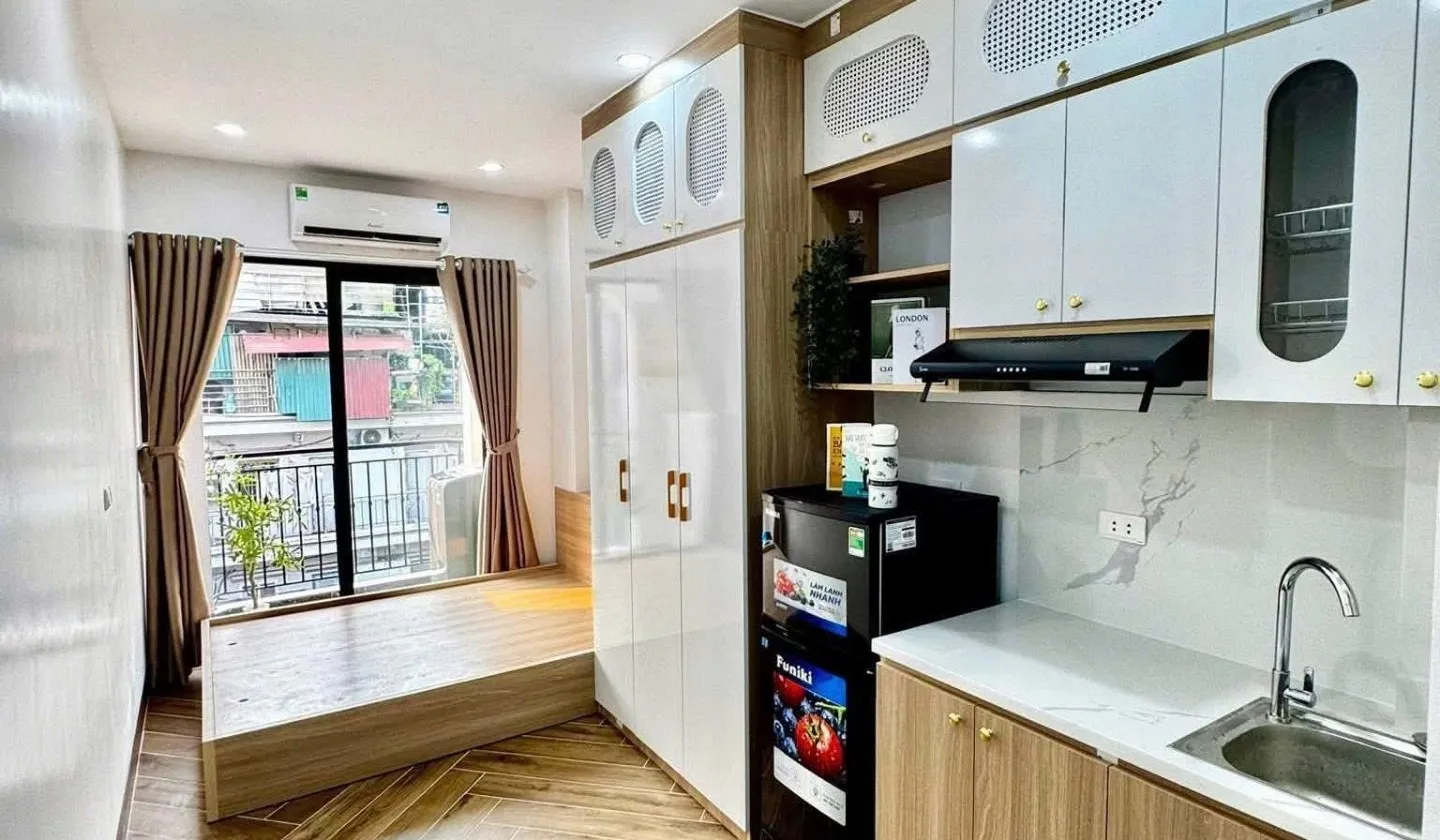 Căn hộ dòng tiền Hoàng Mai - Đền Lừ - 8 TẦNG - XÂY MỚI - THANG MÁY - 12 PHÒNG - Ô TÔ ĐỖ CỔNG... Bán chung cư mini tại Hoàng Mai, Hà Nội 01