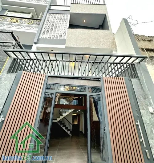 NHÀ MỚI 4 TẦNG – HẺM Ô TÔ – TÂN HƯƠNG, TÂN PHÚ – 64M² – Ô TÔ NGỦ TRONG NHÀ - 9,8 TỶ... Bán nhà riêng tại Phú Thọ Hòa, Hồ Chí Minh 01