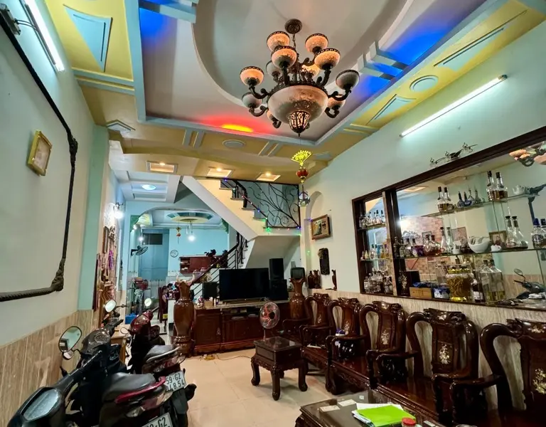 Mặt tiền kinh doanh, Tân Chánh hiệp 07, p Trung Mỹ Tây quận 12,dt 4x23 + 4 tầng ,5pn, giá 10,2 tỷTL... Bán nhà mặt phố tại Trung Mỹ Tây, Hồ Chí Minh 01