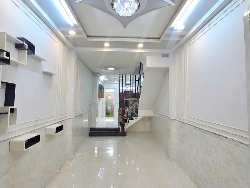 Nhà 4 tầng nở hậu tại Bình Phú Quận 6 - Giá ưu đãi... Bán nhà riêng tại Bình Phú, Hồ Chí Minh 01