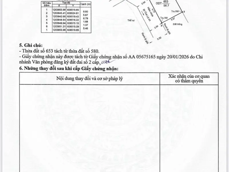 ĐẤT HẺM XE TẢI- TỈNH LỘ 43 – TAM BÌNH-TĐ : 56,7m²(5m, dài 12m) Chỉ : 3.1 tỷ - SỔ MỚI FULL THỔ CƯ... Bán đất tại Tam Bình, Hồ Chí Minh 01