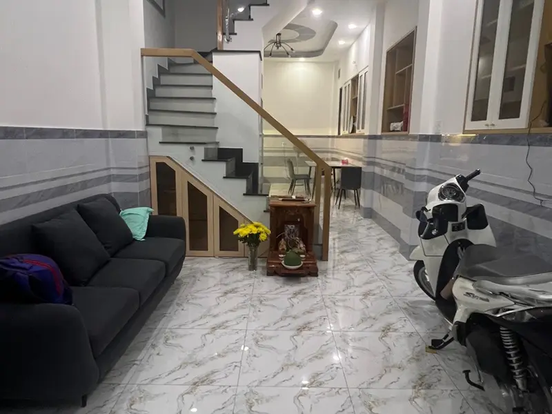 Nhà riêng 4 tầng hướng Đông Bắc tại Hoàng Hoa Thám, diện tích 39m²... Bán nhà riêng tại Bình Lợi Trung, Hồ Chí Minh 01