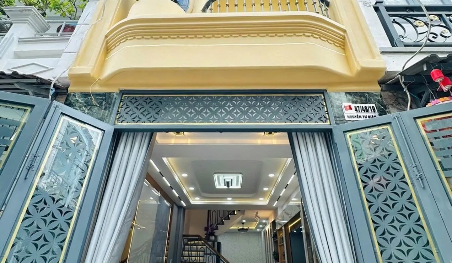 Nhà 3 tầng 4PN gần trường Nguyễn Tri Phương, hẻm ô tô 5m... Bán nhà riêng tại An Hội Tây, Hồ Chí Minh 01