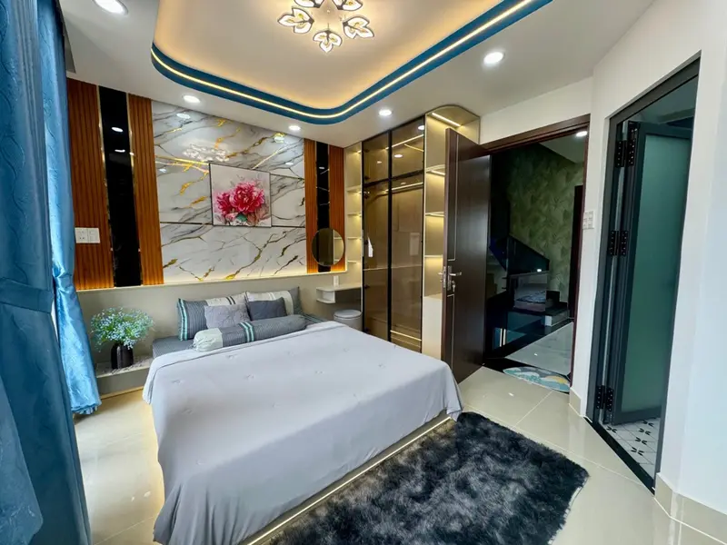 Nhà 5 tầng mới, 4 phòng ngủ, sân rộng, ô tô đỗ cửa tại Thông Tây Hội... Bán nhà riêng tại Thông Tây Hội, Hồ Chí Minh 01