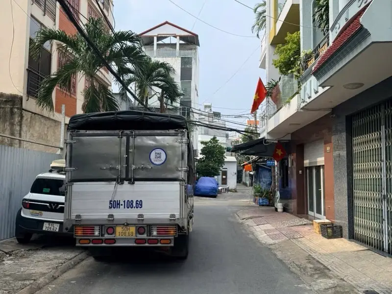 Bán nhà 4 tầng 4 phòng ngủ hẻm nhựa 8m Tân Phú... Bán nhà riêng tại Tân Sơn Nhì, Hồ Chí Minh 01