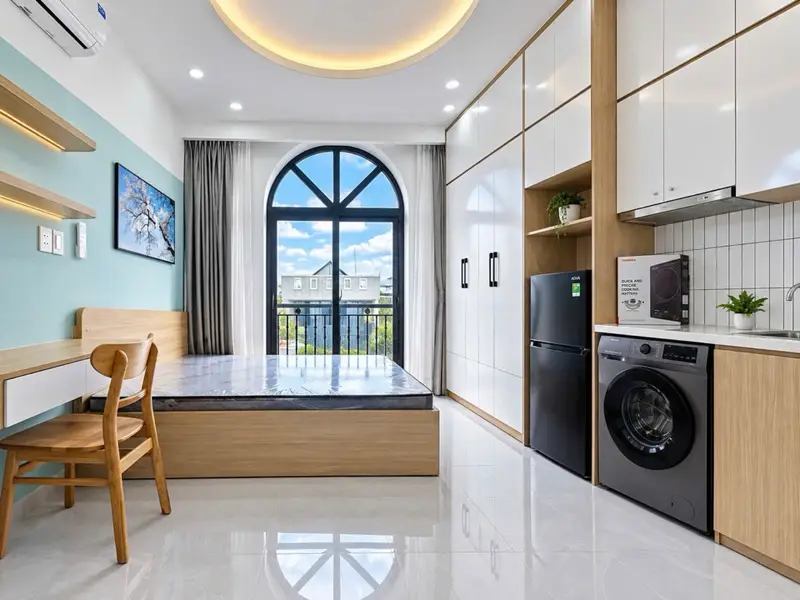 CHDV CAO CẤP - DÒNG TIỀN CAO - GẦN EMART - KÊNH THAM LƯƠNG - NGANG LỚN HƠN 6M - 6 TẦNG THANG MÁY VI... Bán nhà riêng tại An Hội Tây, Hồ Chí Minh 01