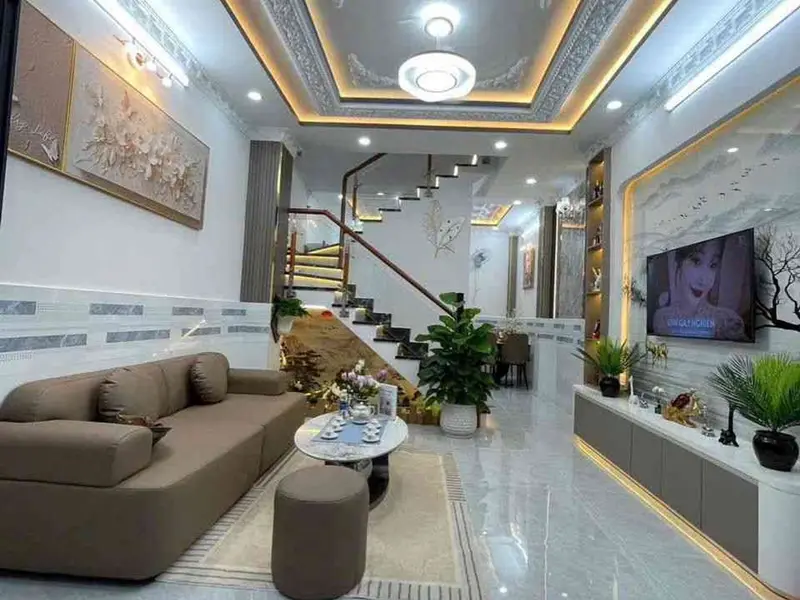 Nhà phố 2 tầng hẻm thông Huỳnh Tấn Phát, giá sốc... Bán nhà riêng tại Nhà Bè, Hồ Chí Minh 01