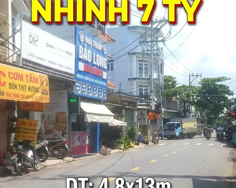 MẶT TIỀN KINH DOANH TL15 12M - Q12 - 4.8x13M, 4 TẦNG - NHỈNH 7 TỶ.... Bán nhà mặt phố tại An Phú Đông, Hồ Chí Minh 01