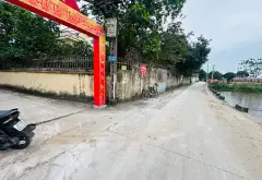 Bán đất mặt tiền rộng gần dự án vinhome đan phượng , tây thăng long dt 38.2m2 nhỉnh 3 tỷ... Bán đất tại Ô Diên, Hà Nội 03