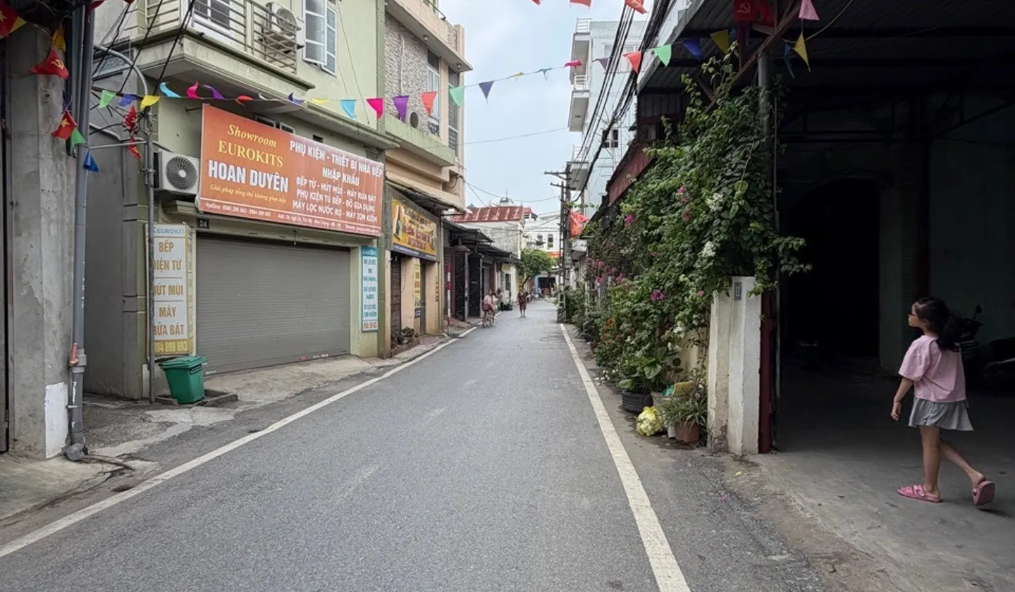 Bán nhà riêng 4 tầng tại Kim Chung, ô tô đỗ cổng, 2 thoáng trước sau... Bán nhà riêng tại Hoài Đức, Hà Nội 01