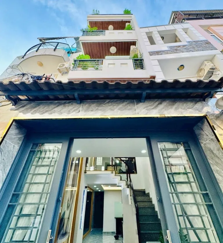 Nhà 5 tầng mới tại Thích Quảng Đức, thiết kế hiện đại, giá hợp lý... Bán nhà riêng tại Đức Nhuận, Hồ Chí Minh 01