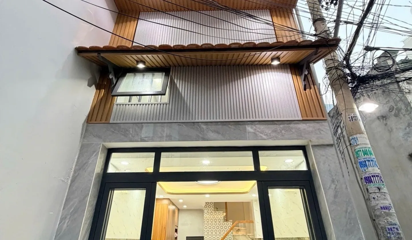 Bán nhà riêng 3 tầng phường Bình Hưng Hòa, Hồ Chí Minh, sổ hồng hoàn công, giá 2.85 tỷ... Bán nhà riêng tại Bình Hưng Hòa, Hồ Chí Minh 01