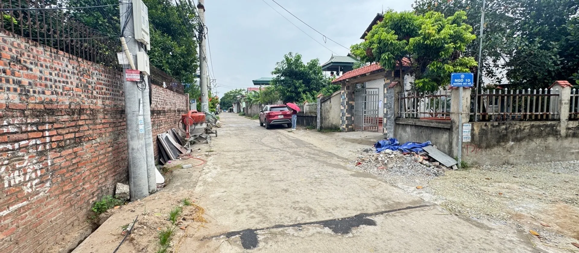 Bán đất mặt tiền nở hậu tại Thanh Trí, Hà Nội, gần KCN Sạch Sóc Sơn... Bán đất tại Kim Anh, Hà Nội 01